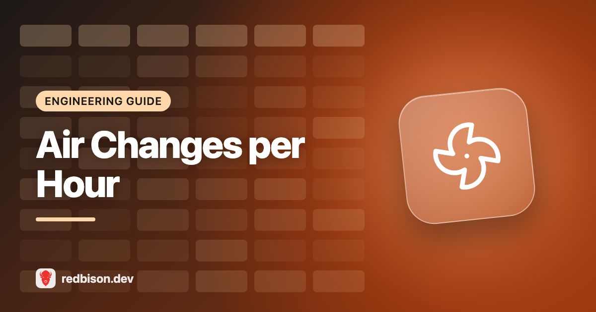 Illustration for the Air Changes per Hour Calculator guide