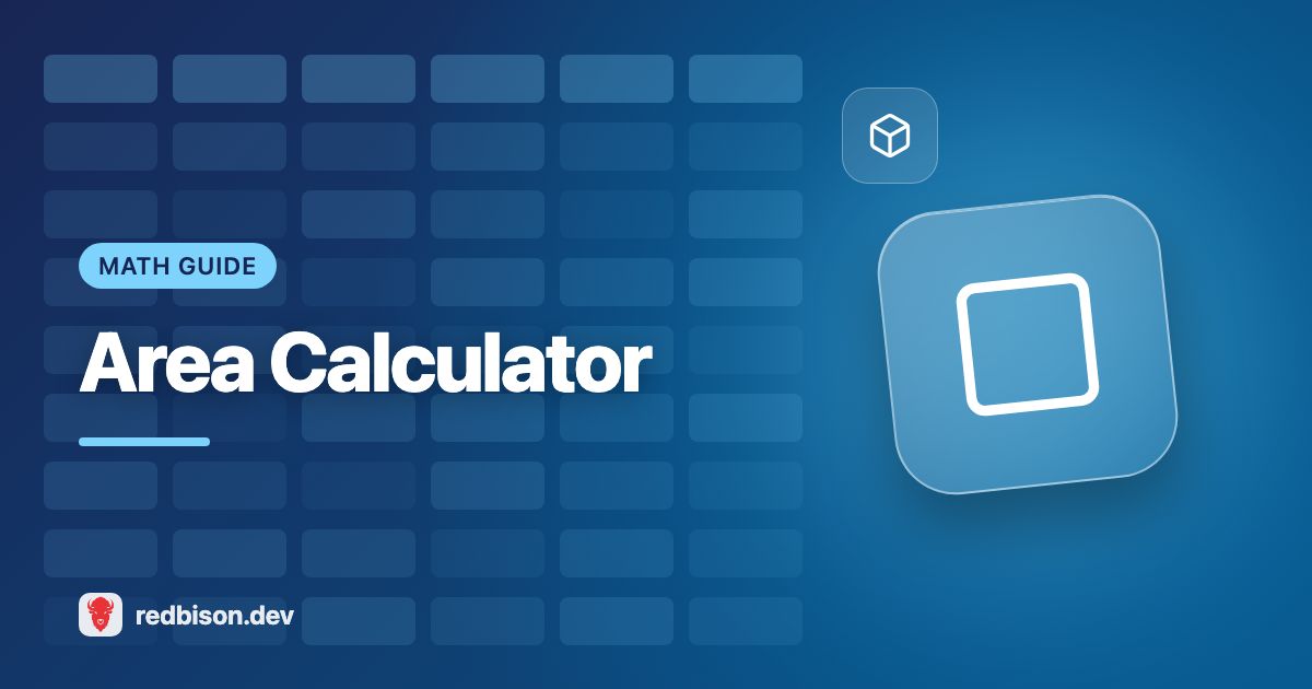 Illustration for the Area Calculator guide