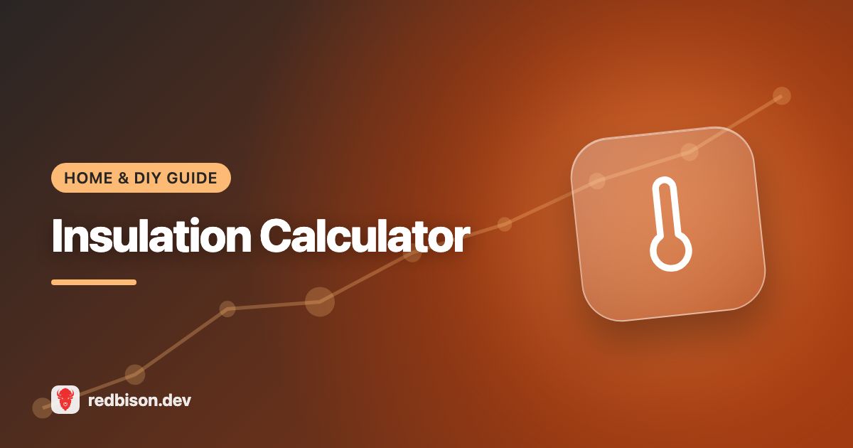 Illustration for the Insulation Calculator guide