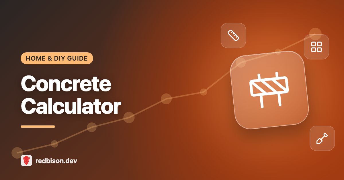 Illustration for the Concrete Calculator guide