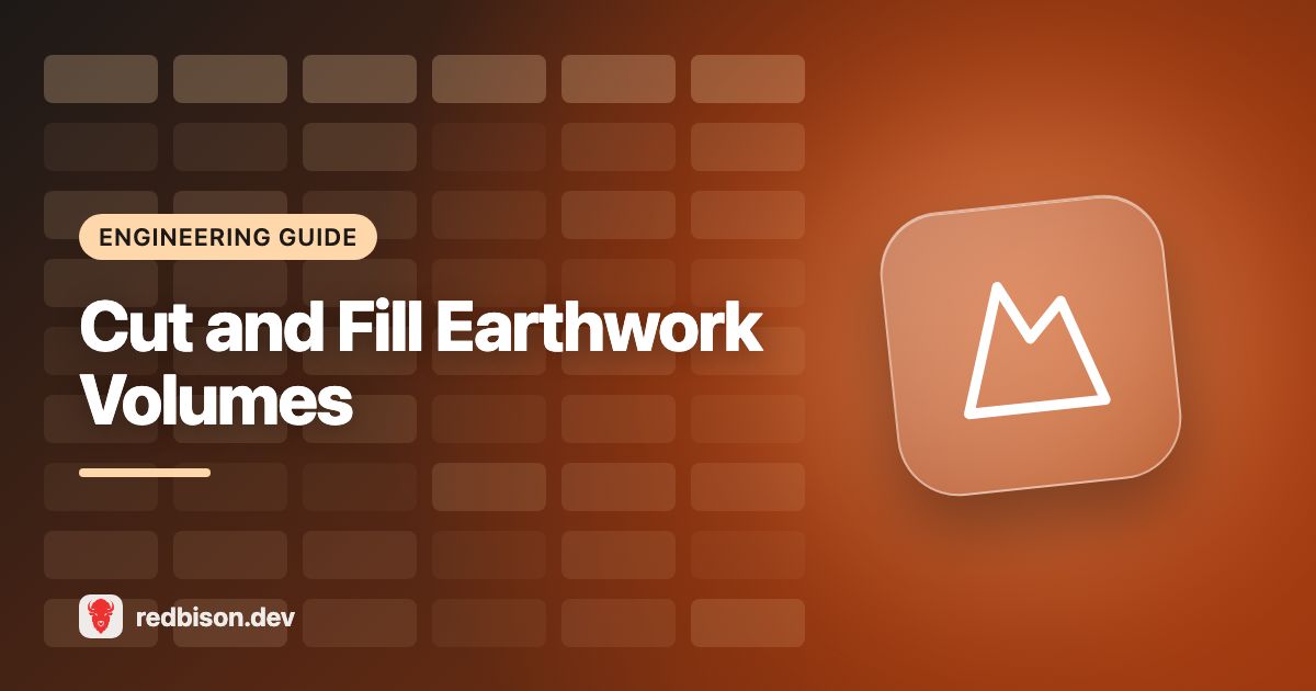 Illustration for the Cut and Fill Calculator guide