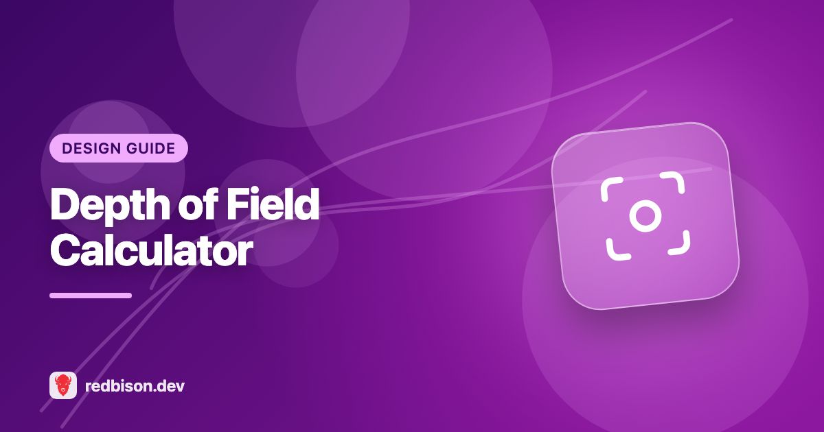 Illustration for the Depth of Field Calculator guide
