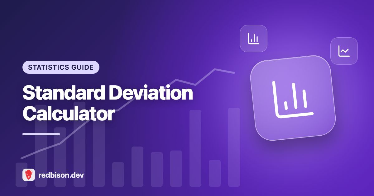 Illustration for the Standard Deviation Calculator guide