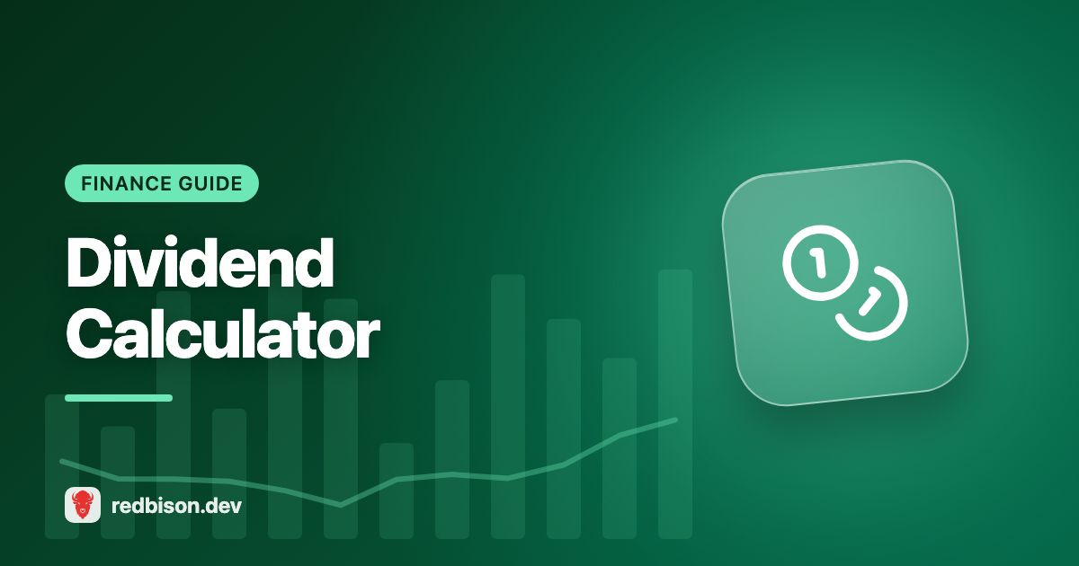 Illustration for the Dividend Calculator guide