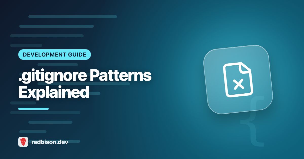 Illustration for the .gitignore Generator guide