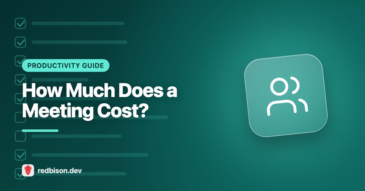 Illustration for the Meeting Cost Calculator guide