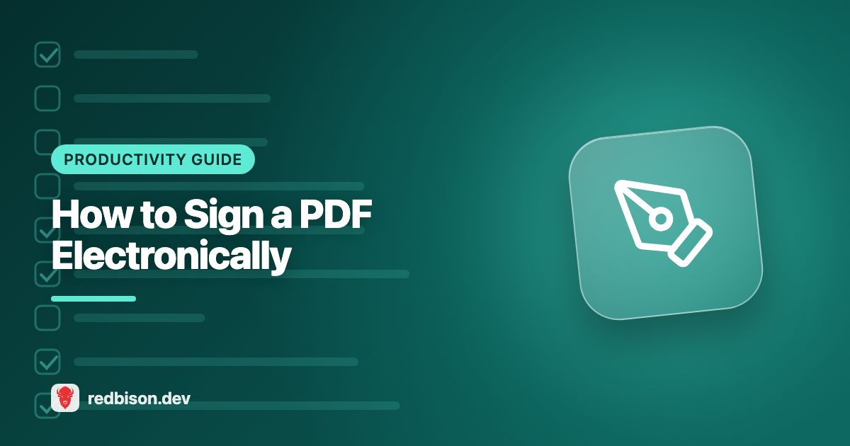 Illustration for the Sign a PDF guide