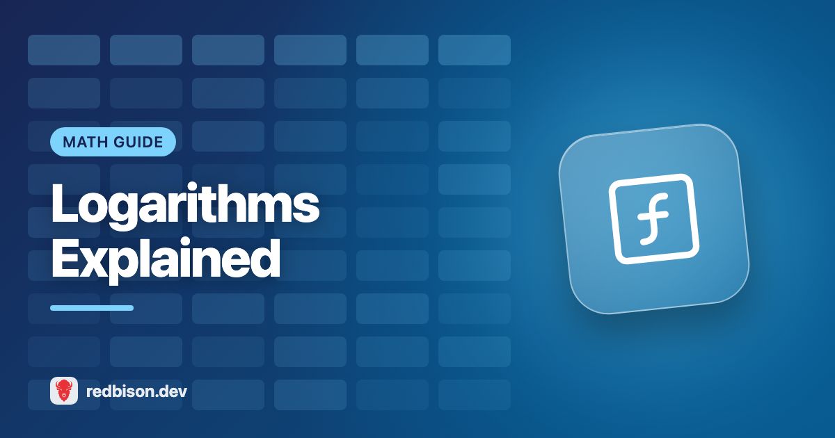Illustration for the Logarithm Calculator guide