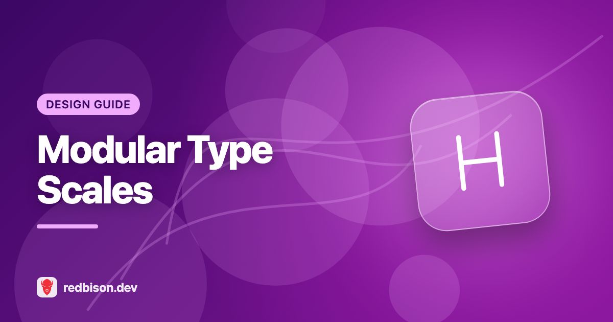 Illustration for the Type Scale Calculator guide