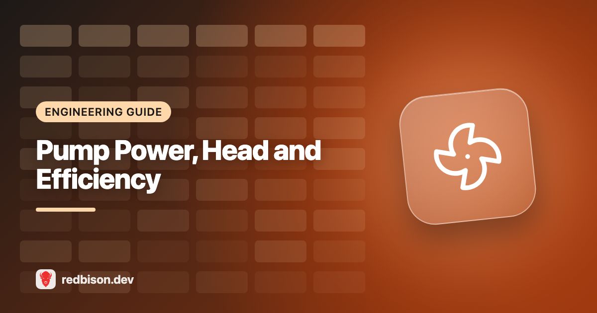 Illustration for the Pump Power Calculator guide