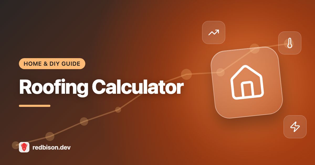 Illustration for the Roofing Calculator guide