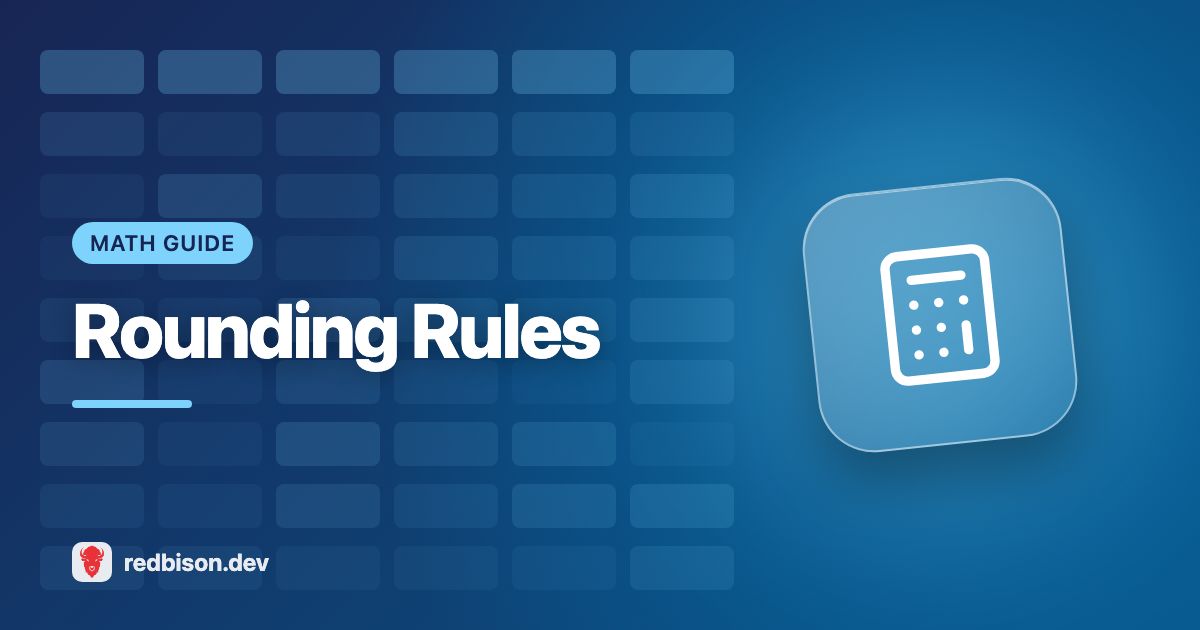 Illustration for the Rounding Calculator guide