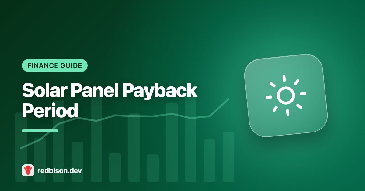 Illustration for the Solar Panel Payback Calculator guide