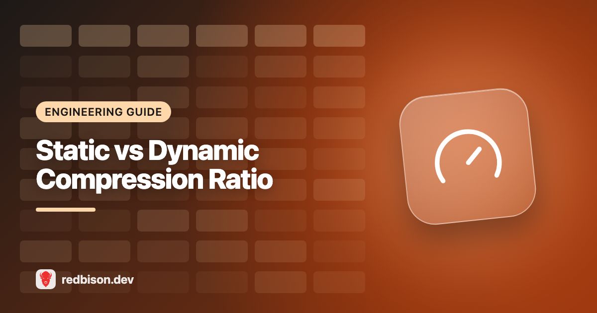 Illustration for the Compression Ratio Calculator guide