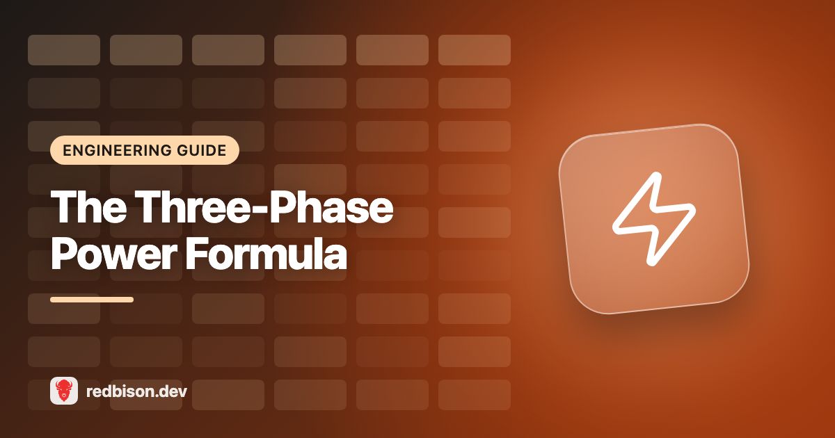 Illustration for the Three-Phase Power Calculator guide