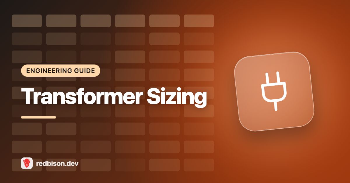 Illustration for the Transformer Sizing Calculator guide